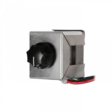 Quam 100W, 10-Step Rack Mount Attenuator w/ 2In X 2In Dial Scale, White On QC100RM